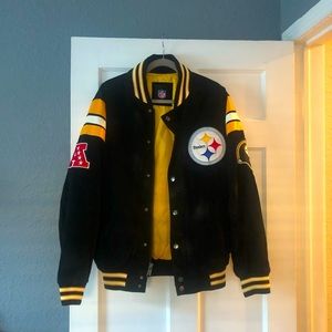 NFL Mens Small Pittsburgh Steelers jacket